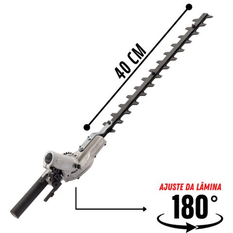 Aparador Articulável Para Cerca Viva Kawashima KwAe18 Haste 25mm Para Canteiros e Arbustos