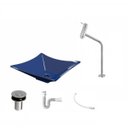 Ver imagem 2 de Kit Cuba L34 com Torneira Link 1062 Metal e Válvula Click 1"b + Sifão Pvc e Flexível