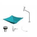 Ver imagem 2 de Kit Cuba L34 com Torneira Link 1062 Metal e Válvula Click 1"b + Sifão Pvc e Flexível