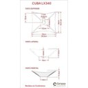 Ver mais imagens de Kit Cuba L34 com Torneira Link 1062 Metal e Válvula Click 1"b + Sifão Pvc e Flexível