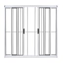 Ver imagem 2 de VITRÔ 4 FOLHAS C/ GRADE TOTAL BRANCO 1,20 X 2,00