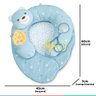 Ninho Bebê 3em1 Com Tapete Melodias e Luz Suaves Meu Primeiro Ninho Ursinho Chicco - Azul - 5