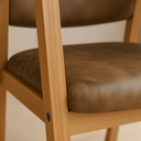 Ver imagem 4 de Conjunto Mesa de Jantar e 6 Cadeiras Savana Madeira Laminado Natural Área Gourmet Cozinha Moderna:no