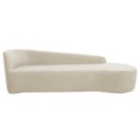 Ver imagem 7 de Kit Sofá Curvo França 220cm Ld. e Poltrona Luiza Max Conforto, Elegância e Design Moderno Bouclé