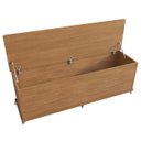Ver imagem 2 de Recamier Calçadeira Baú Casal 135cm Bled C14 Cedro - Mpozenato