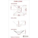 Ver mais imagens de Kit Cuba L34 com Torneira Link 1062 Metal e Válvula Click 1 1/2" + Sifão Pvc e Flexível Compace