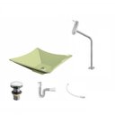 Ver imagem 2 de Kit Cuba L34 com Torneira Link 1062 Metal e Válvula Click 1 1/2" + Sifão Pvc e Flexível Compace