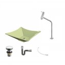 Ver imagem 2 de Kit Cuba L34 com Torneira Link 1062 Metal e Válvula Click 1 1/2" + Sifão Cromado e Flexível Compace