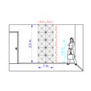 Ver imagem 5 de Kit 10 Placas Decorativas 3D Estelar Preto 50x50 cm