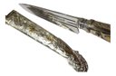 Ver imagem 5 de Faca Gaúcha Churrasco Inox 8 Prata Alemã Três Listras Rs