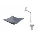 Ver imagem 2 de Kit Cuba L34 com Torneira Link 1062 Metal e Válvula 1'' Compace