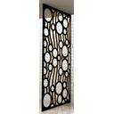 Ver imagem 2 de Painel Vazado Divisória Mdf Nairóbi Preto - 0,60x2,20m