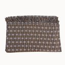 Ver imagem 2 de Kit 2 Mantas para Sofá ou Cama 2,50x1,80cm 100% Algodão Macio Marrom Mesclad