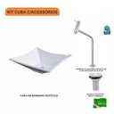Ver imagem 3 de Kit Cuba L34 com Torneira Link 1062 Metal e Válvula 1'' Compace