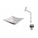 Ver imagem 2 de Kit Cuba L34 com Torneira Link 1062 Metal e Válvula Click 1"b Compace