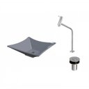 Ver imagem 2 de Kit Cuba L34 com Torneira Link 1062 Metal e Válvula Click 1"b Compace