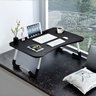 Mesa Notebook Pequena Portátil Resistente Mdf Computador Preta - 4