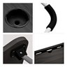 Mesa Notebook Pequena Portátil Resistente Mdf Computador Preta - 5