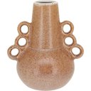 Ver imagem 1 de Vaso Decorativo Enfeite Casa Cerâmica 19x17x17cm Bege