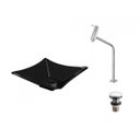 Ver imagem 2 de Kit Cuba L34 com Torneira Link 1062 Metal e Válvula Click 1"g Compace