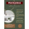 Kit 2 Prateleiras 100% MDF cor BRANCO 30x10x1,5cm + Suporte de instalação - 8