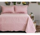 Ver imagem 1 de Kit Colcha Cobre Leito New Every Day Queen Amsterda Rose Cristal Sonhare Sultan