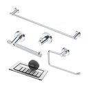 Ver imagem 1 de KIT BANHO-LINHA LIGHT-ALUM-5 PECAS