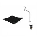 Ver imagem 2 de Kit Cuba L34 com Torneira Link 1062 Metal e Válvula Click 1 1/2" Compace