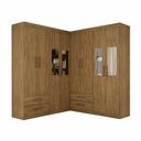 Ver imagem 3 de Closet Casal Duplo Lu 8 Portas 4 Gavetas com Espelho