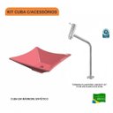 Ver imagem 3 de Kit Cuba L34 com Torneira Link 1062 Metal 1/4 Volta Compace