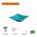 Ver imagem 3 de Kit Cuba L34 com Válvula 1" + Sifão Pvc e Flexível Compace