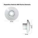 Ver imagem 6 de Dispositivo Retorno Piscina Alvenaria Abs 50mm