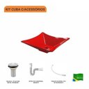 Ver imagem 3 de Kit Cuba L34 com Válvula 1" + Sifão Pvc e Flexível Compace