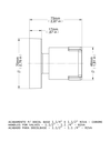 Ver imagem 2 de Acabamento Registro Riva Cromado Docolbase 1.1/2 e 1.1/4 - Docol
