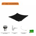 Ver imagem 3 de Kit Cuba L34 com Válvula Click 1"b + Sifão Pvc e Flexível Compace