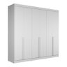 Guarda-roupa Casal 6 Portas 4 Gavetas Theodore 231 Cm - Branco - 5