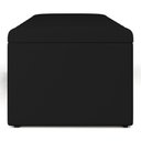 Ver imagem 7 de Calçadeira Recamier Baú para Cama de Casal King Dália 195x50 Cm W01 Suede Preto - Lyam Lyam Decor