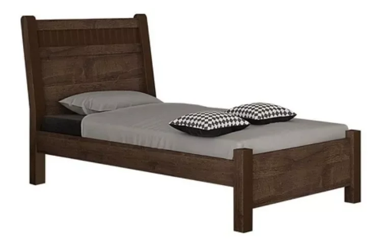 Ver imagem 1 de Cama Solteiro 185 100% Mdf:new Canion
