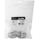 Ver imagem 2 de Clips P/ Cabo de Aço 1/2''12,70 Mm Cartela C/ 2 Peças Vonder