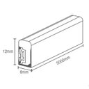Ver imagem 3 de Fita Led Neon 12V Roxo 5 Metros IP65 12W/m 120LED/m