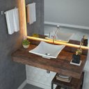 Ver imagem 1 de Kit Cuba L34 com Válvula Click 1''g + Sifão Cromado e Flexível Compace