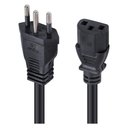 Ver imagem 1 de Cabo de Forca Tripolar para Fonte 3X0,75 MM 250V - 2M