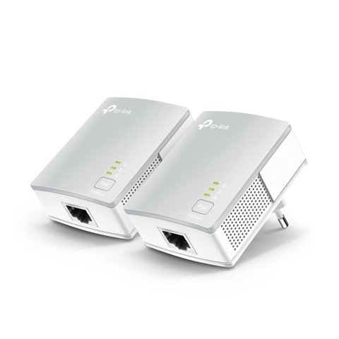 Repetidor Wireless Tp-link Powerline Tl-pa4010kit - 2 Tomadas - 600mbps - Prata e Branco