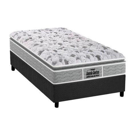 Cama Box Solteiro: Colchão Ortopédico Probel D45/EP Anatômico Firmepedic Guarda Costas Próextreme Pl