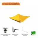 Ver imagem 3 de Kit Cuba L34 com Válvula Click 1 1/2" + Sifão Cromado e Flexível Compace