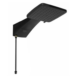 Chuveiro Elétrico Ducha Quadratta Eletrônico Hydra - Preto 220V (7700W) - 1