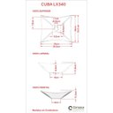 Ver imagem 7 de Kit Cuba L34 com Válvula Click 1 1/2" + Sifão Cromado e Flexível Compace
