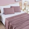 Jogo de Lençol Queen Petit Poa 200 Fios 4 Peças Cor Poa Rose - 1