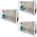 Ver imagem 4 de Nicho Porcelanato Banheiro Branco 60x32cm Kit 3 Unidades