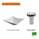 Ver imagem 3 de Kit Cuba L34 com Válvula Metal 1'' Compace